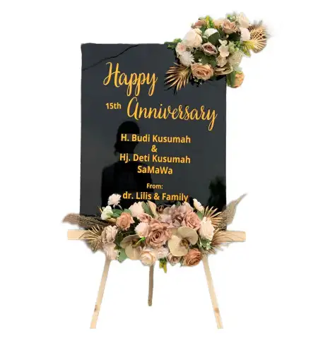 Papan Bunga Akrilik Lemahjaya